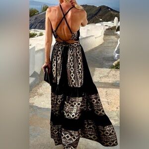 Backless Maxi Dress